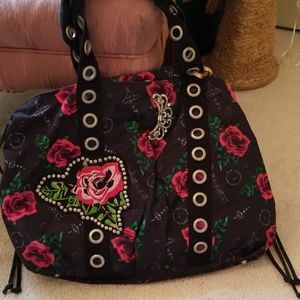 Vintage Betsy Johnson Betsyville hobo handbag